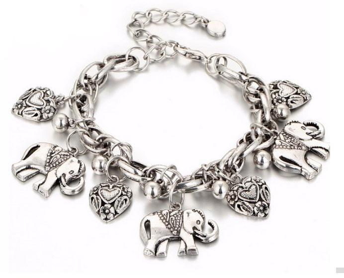 Женский браслет Pulseira Silver Elephant (806037090)