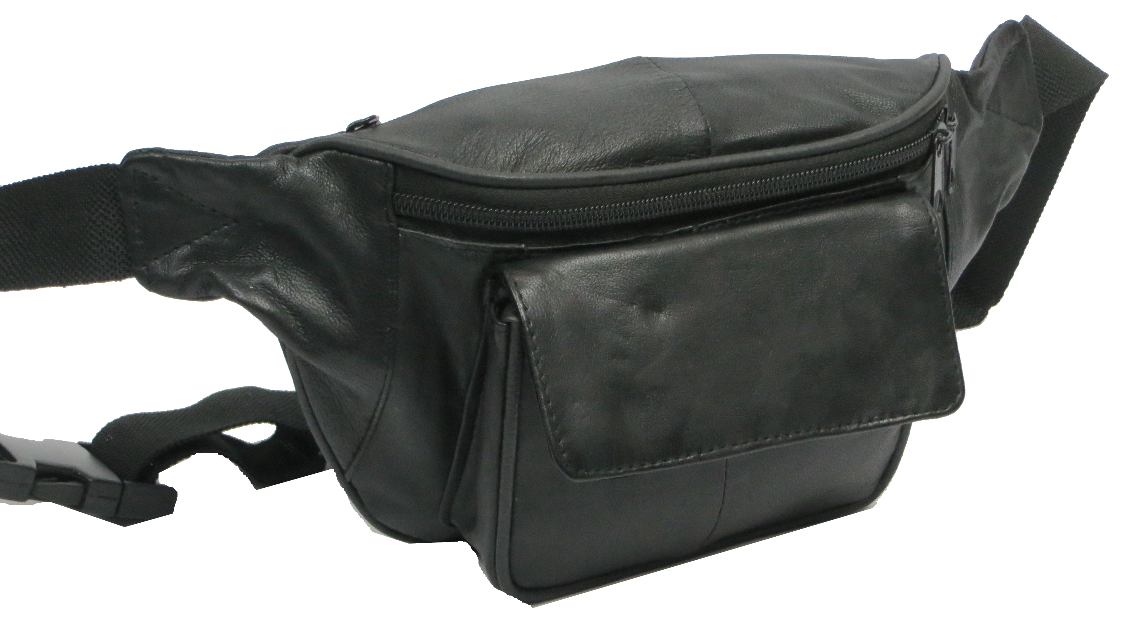 Сумка на пояс мужская 4U Cavaldi кожаная Черный (902-353 black) Сумка на пояс мужская 4U Cavaldi кожаная Черный (902-353 black)