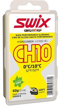 Парафин Swix CH10X Yellow 0 °C/10°C 60g (1052-CH10X-6)