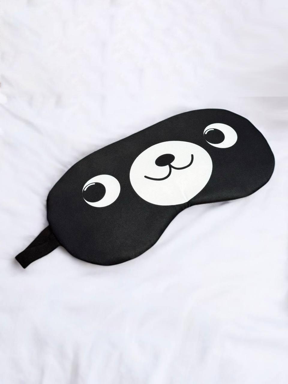 Повязка для сна дышащая Laska Мишка 1/4 с эффектом памяти для медитации Черный (24541) Повязка для сна дышащая Laska Мишка 1/4 с эффектом памяти для медитации Черный (24541)