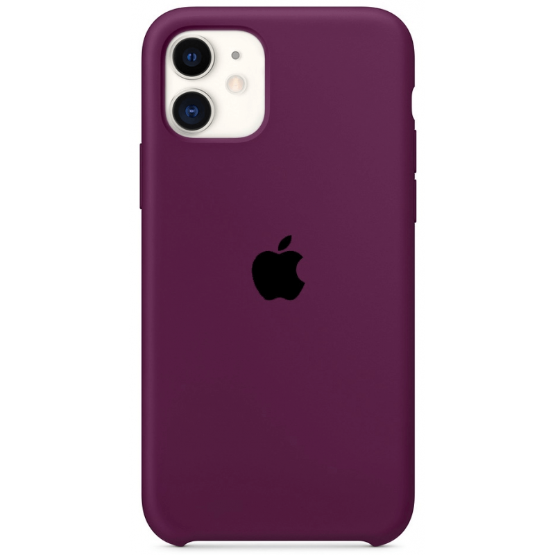 Чехол GoVern Silicone Case Full для Apple iPhone 11 Marsala