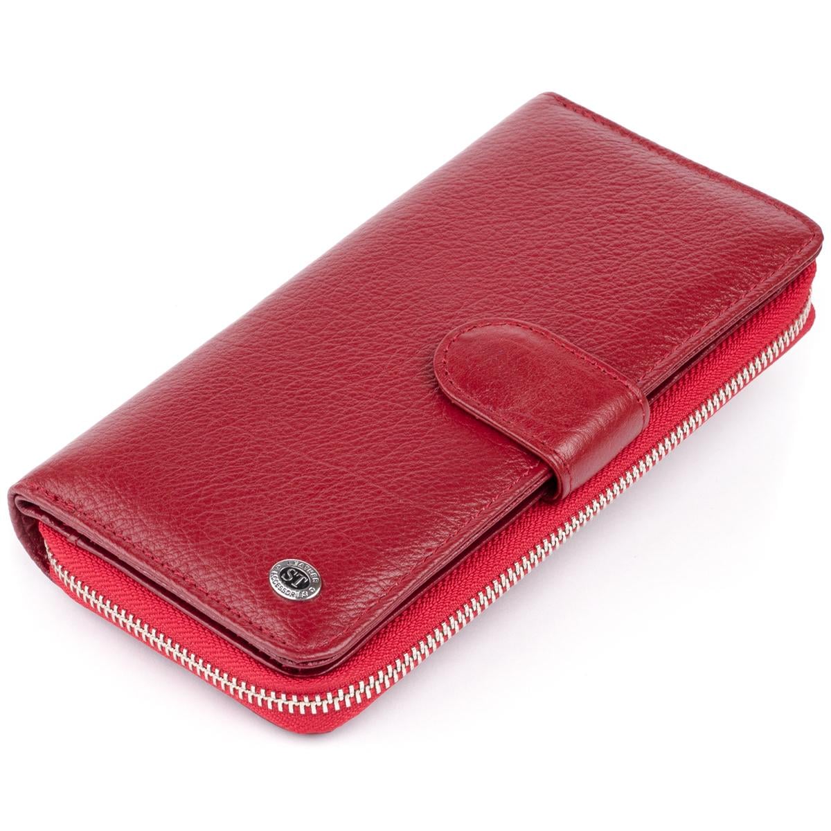 Кошелек женский ST Leather 19307 кожа Бордовый