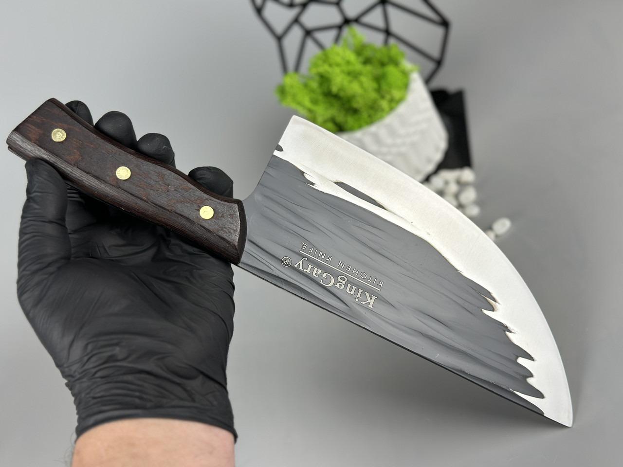 Нож-топор кухонный Blacksmith универсальный для нарезки (2186) - фото 5