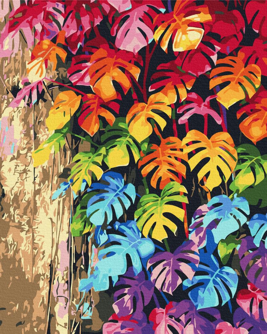 Картина по номерам Brushme Цветное листья 40x50 см (PBS32082)