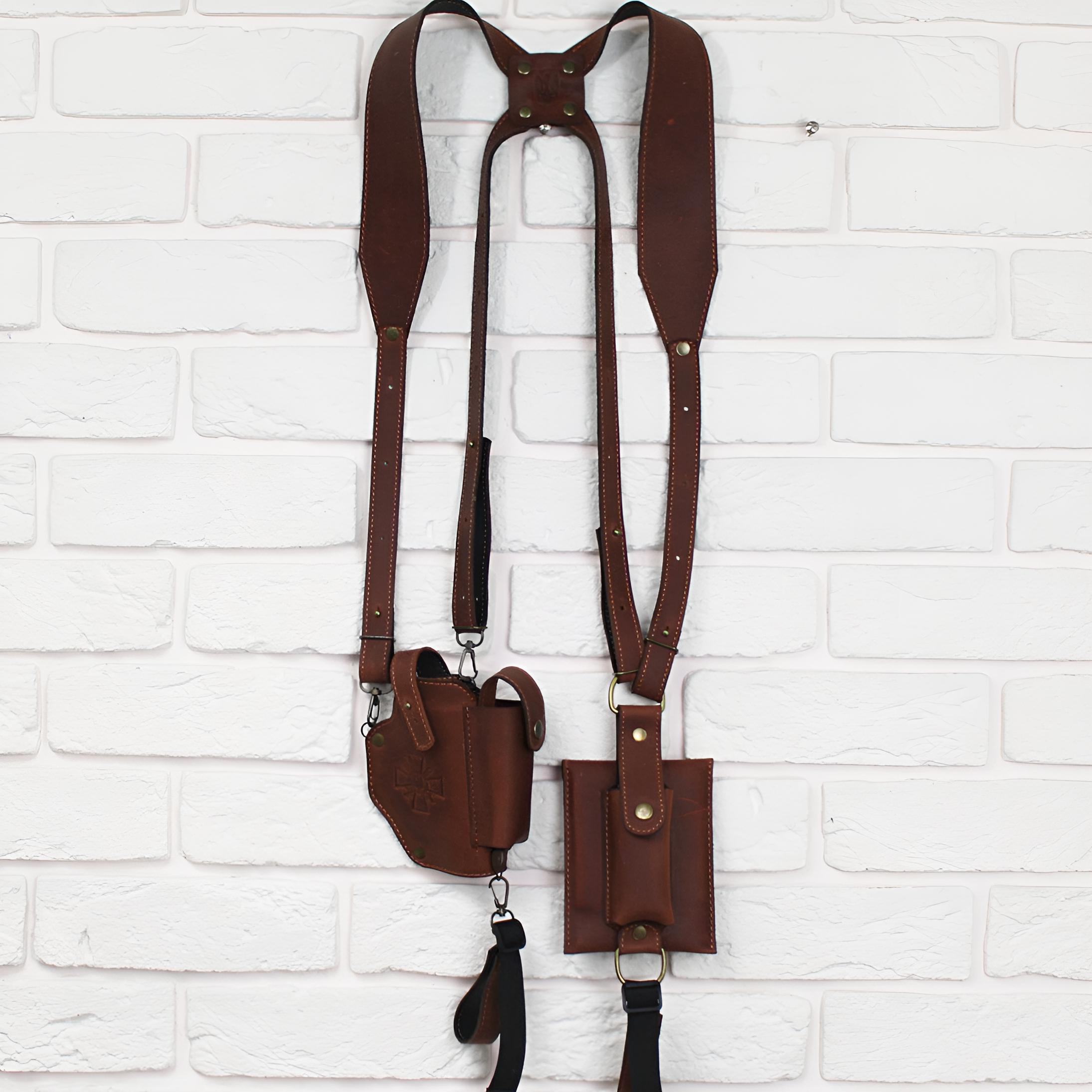 Кобура оперативная для ПМ/ТТ/Форт/Глок 3в1 Коричневый (Опера2) - фото 6 Кобура оперативная для ПМ/ТТ/Форт/Глок 3в1 Коричневый (Опера2) - фото 6