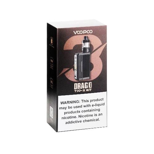 Электронная сигарета Voopoo Drag 3 177W with TPP-X Tank Kit Eagle Black (10237) - фото 6