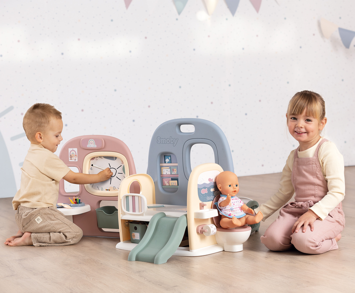 Игровой набор Smoby Toys Детский центр 5в1 с аксессуарами 107,9х77,9х51 см (240307) - фото 17