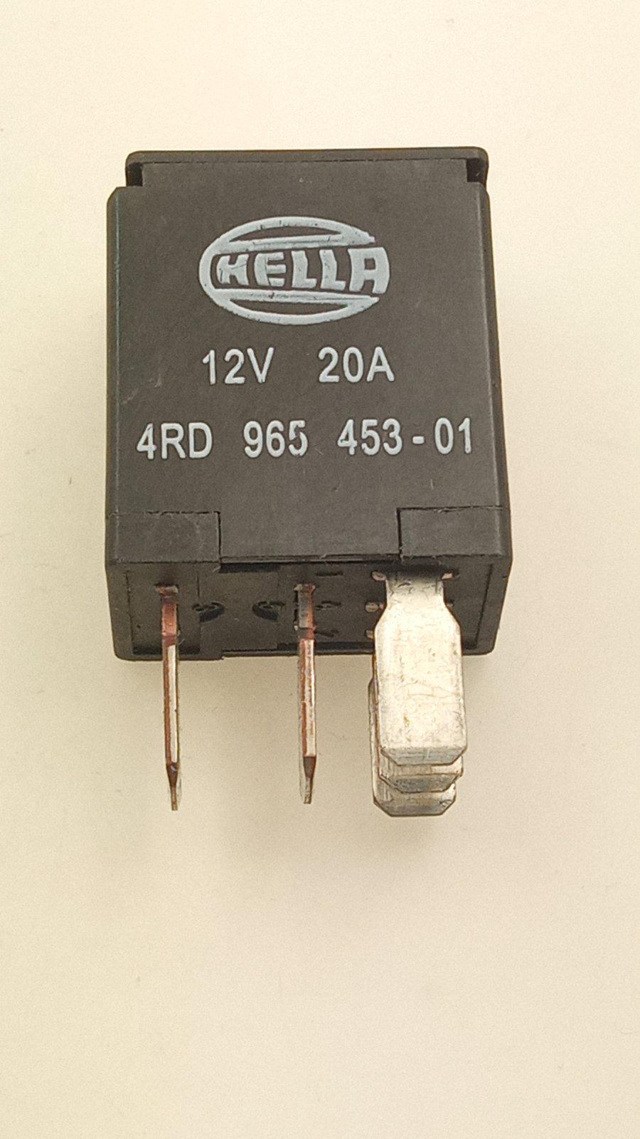 Реле HELLA 4RD 965 453-01 12V/20A авто