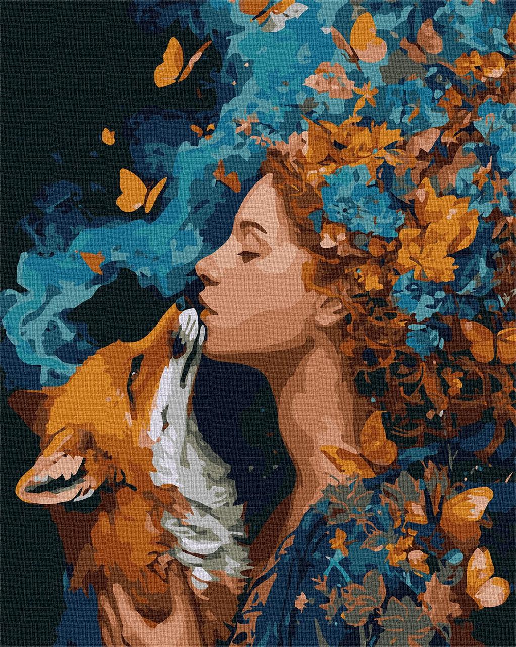 Картина по номерам Ideyka Оранжевый дух осени 40х50 см (2857040476)