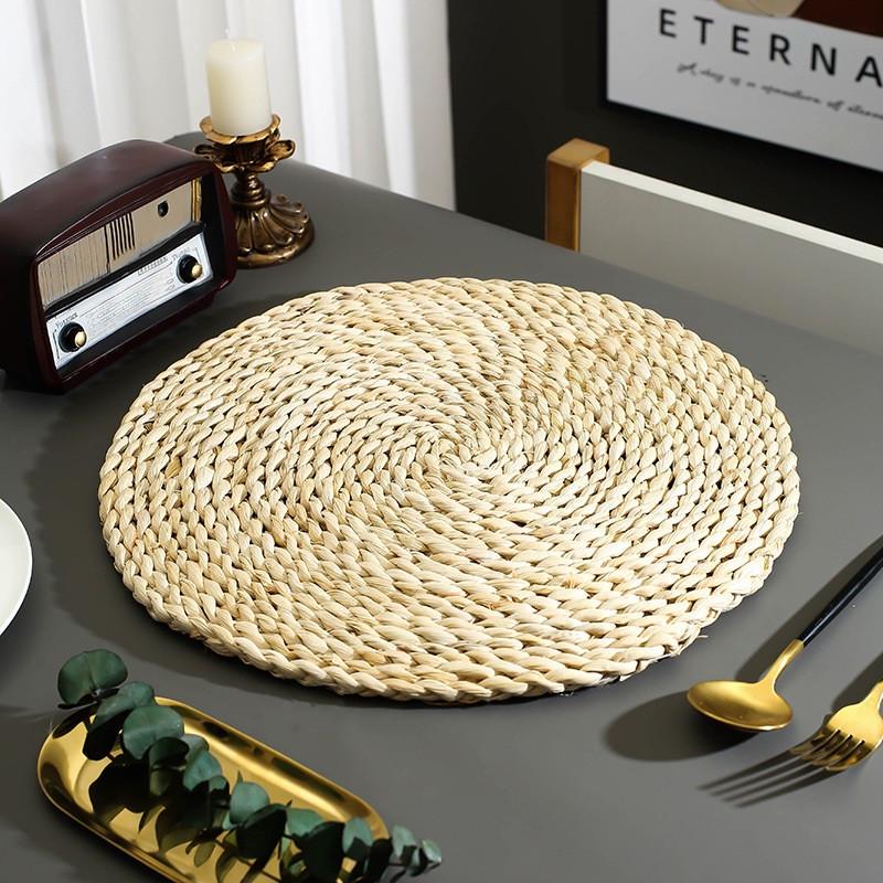 Салфетка сервировочная круглая 38 см Бежевый (18444) - фото 5 Салфетка сервировочная круглая 38 см Бежевый (18444) - фото 5