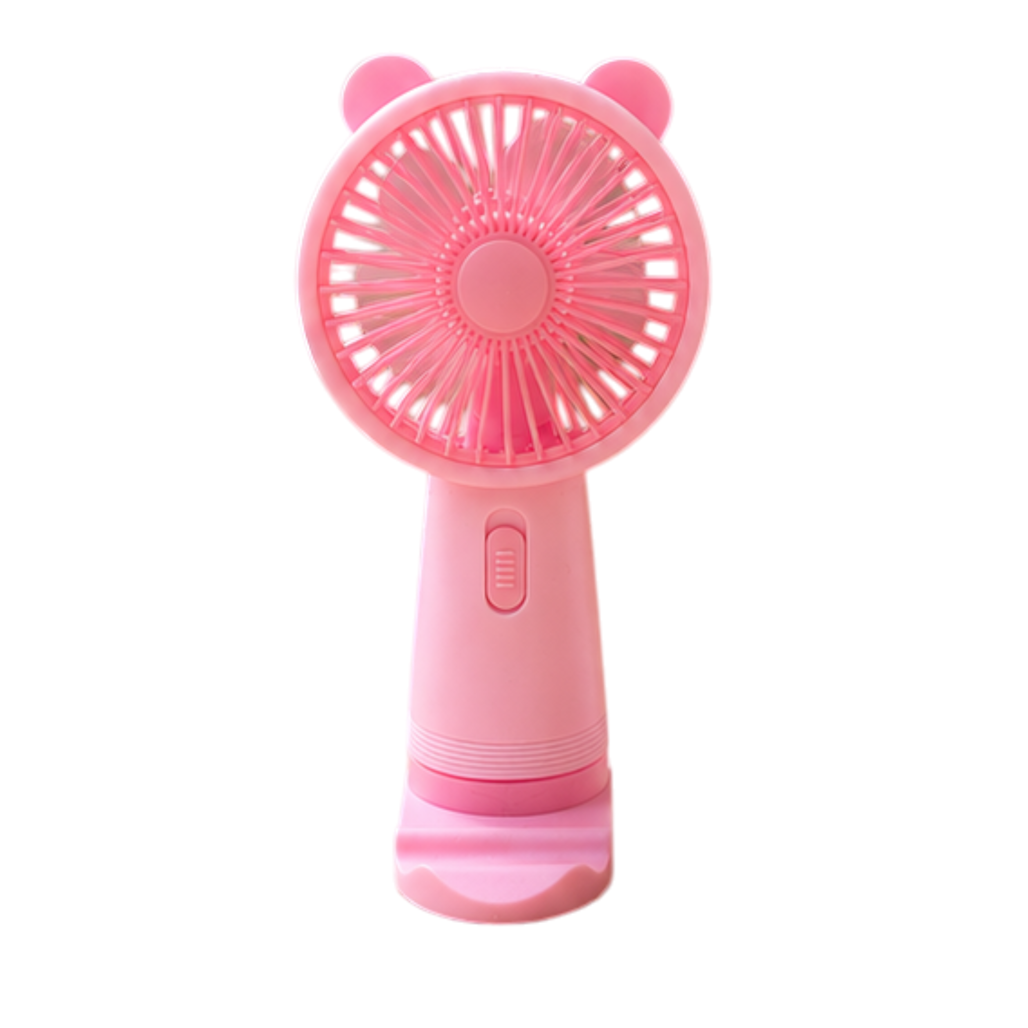 Вентилятор портативный Mini Fan 216C на аккумуляторе с подставкой для телефона Pink (35471422) Вентилятор портативный Mini Fan 216C на аккумуляторе с подставкой для телефона Pink (35471422)