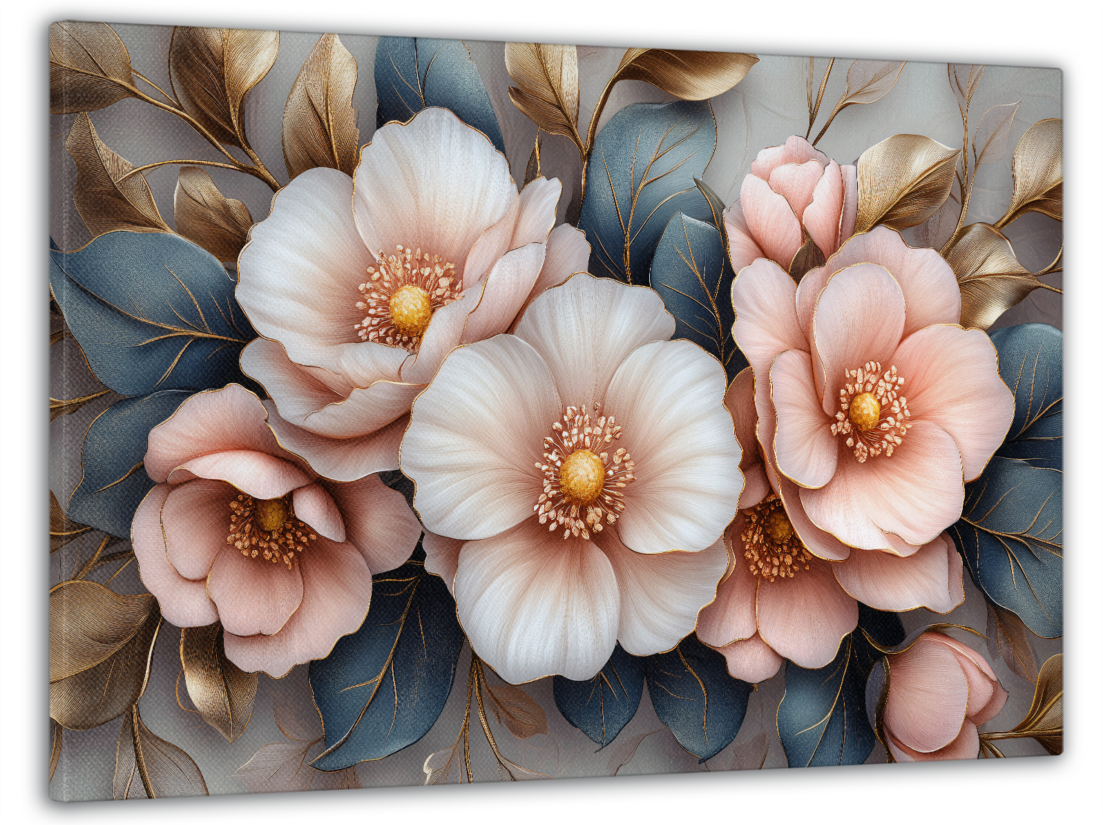 Картина на холсте Mako цветы любви 60x100 см (MK10551)