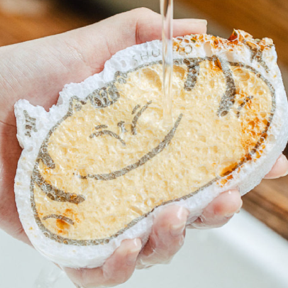 Мочалка для мытья посуды Эко 3 шт. (Y00018) - фото 4