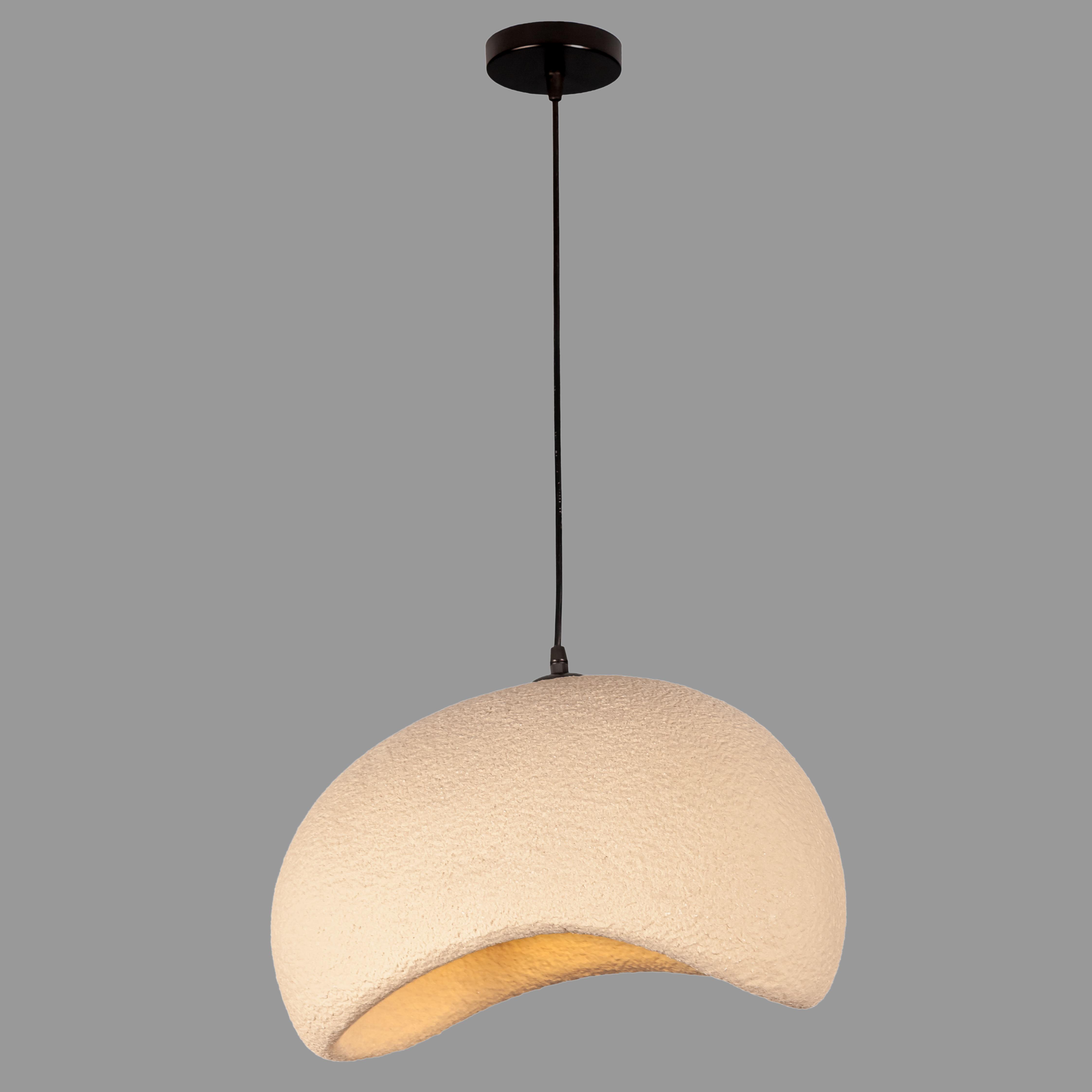 Светильник гипсовый Wabi-Sabi Облако 40 см Бежевый (909-XL3563 (400) BEIGE)
