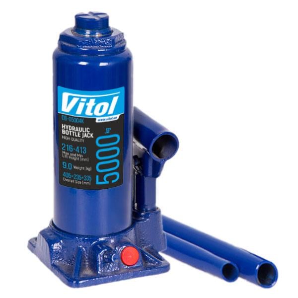 Домкрат гидравлический Vitol 5Т (DB-05004K)