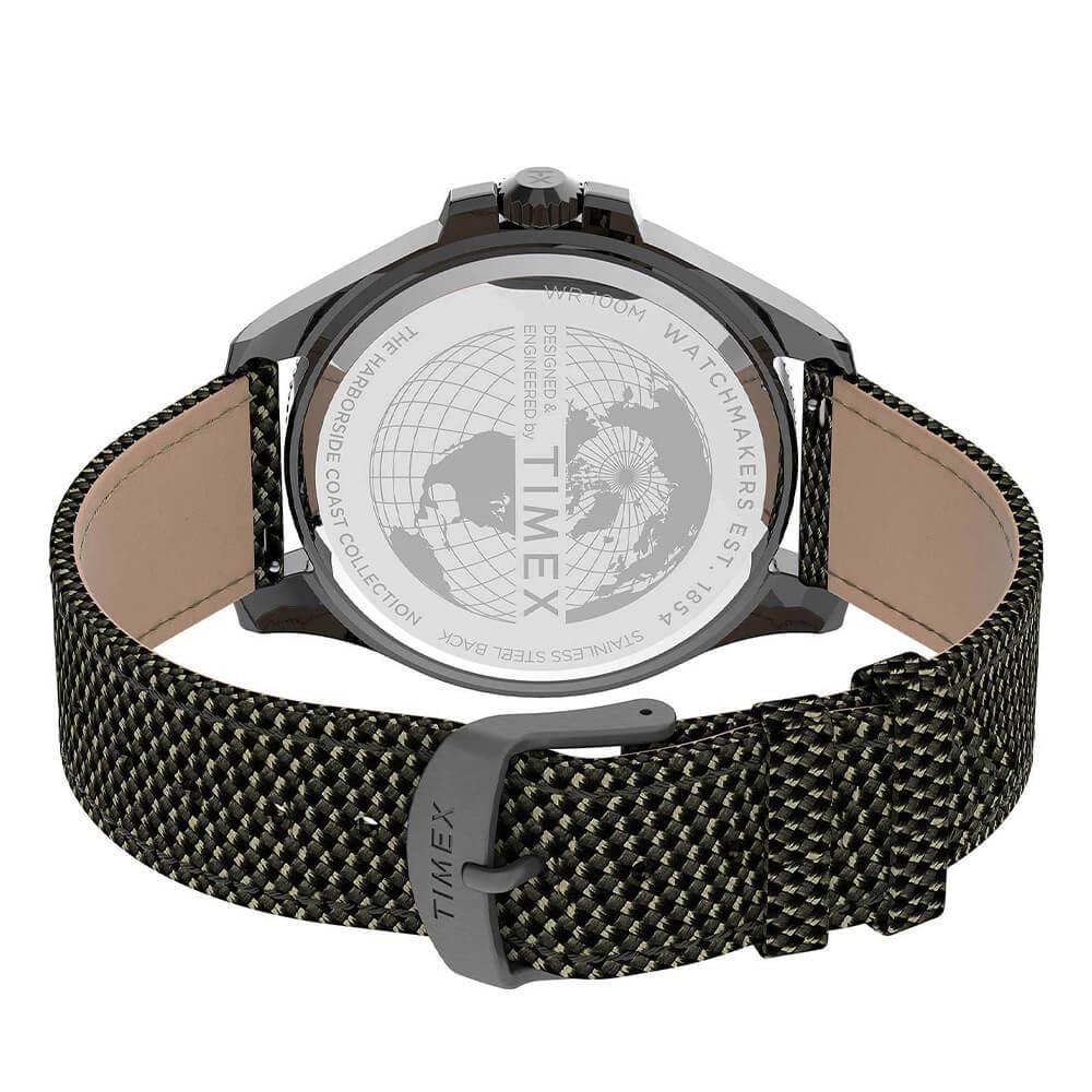 Наручний годинник чоловічий Timex Harborside Coast кварцевий Gray (Tx2u81900) - фото 6 Наручний годинник чоловічий Timex Harborside Coast кварцевий Gray (Tx2u81900) - фото 6