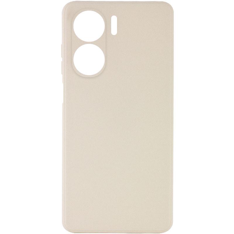 Протиударний силіконовий чохол Candy Full Camera для Xiaomi Redmi 13C / Poco C65 Бежевий / Antigue White