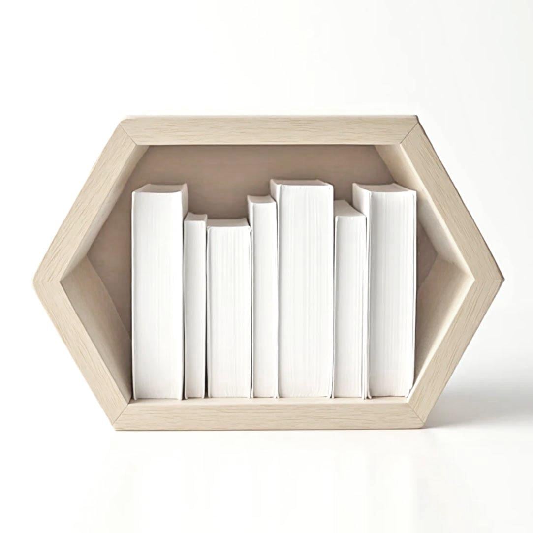 Полка книжная настольная из дерева Лозорейра Бланже (КПА-007101)