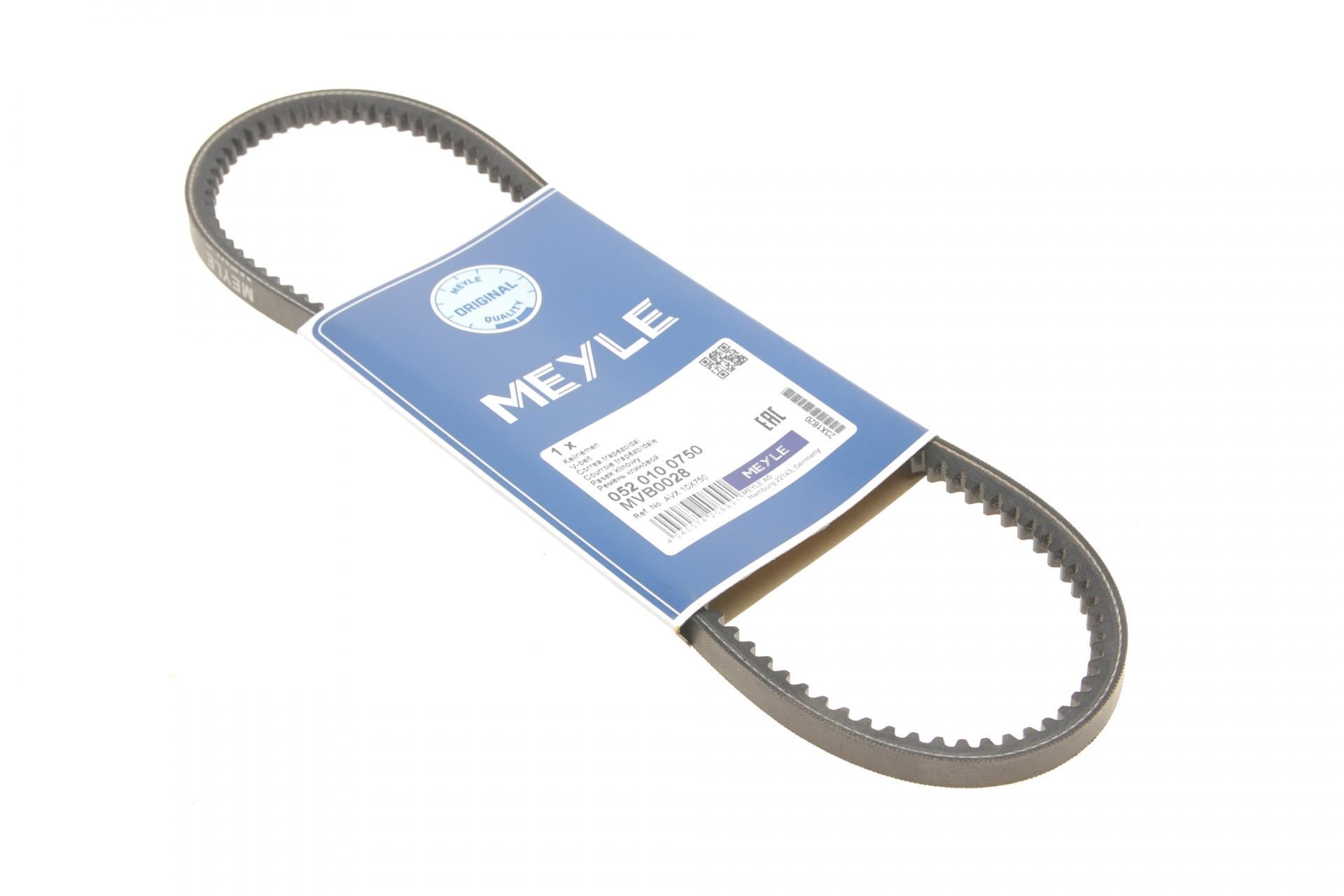 Ремінь генератора Meyle MB W126 M116/117 10x750- 052 010 0750