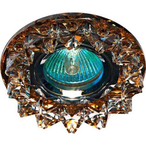 Точечный светильник врезной Feron CD2542 MR16 GU5.3 50W круг Прозрачный (03632)