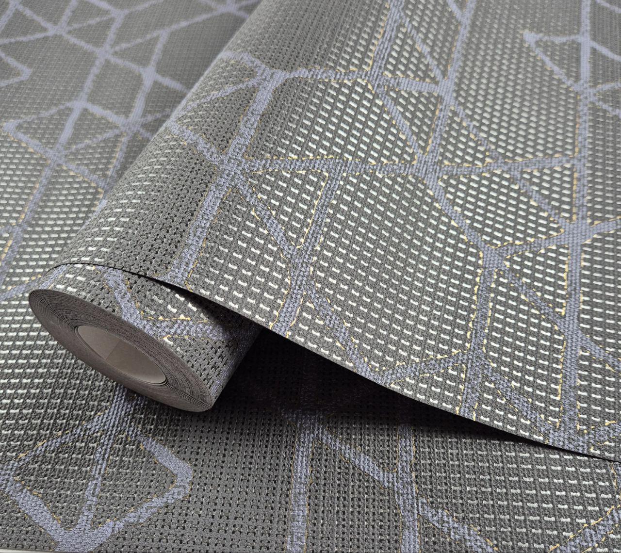 Шпалери вінілові Marburg 11522 0,53х10,05 м Сірий (29746907)