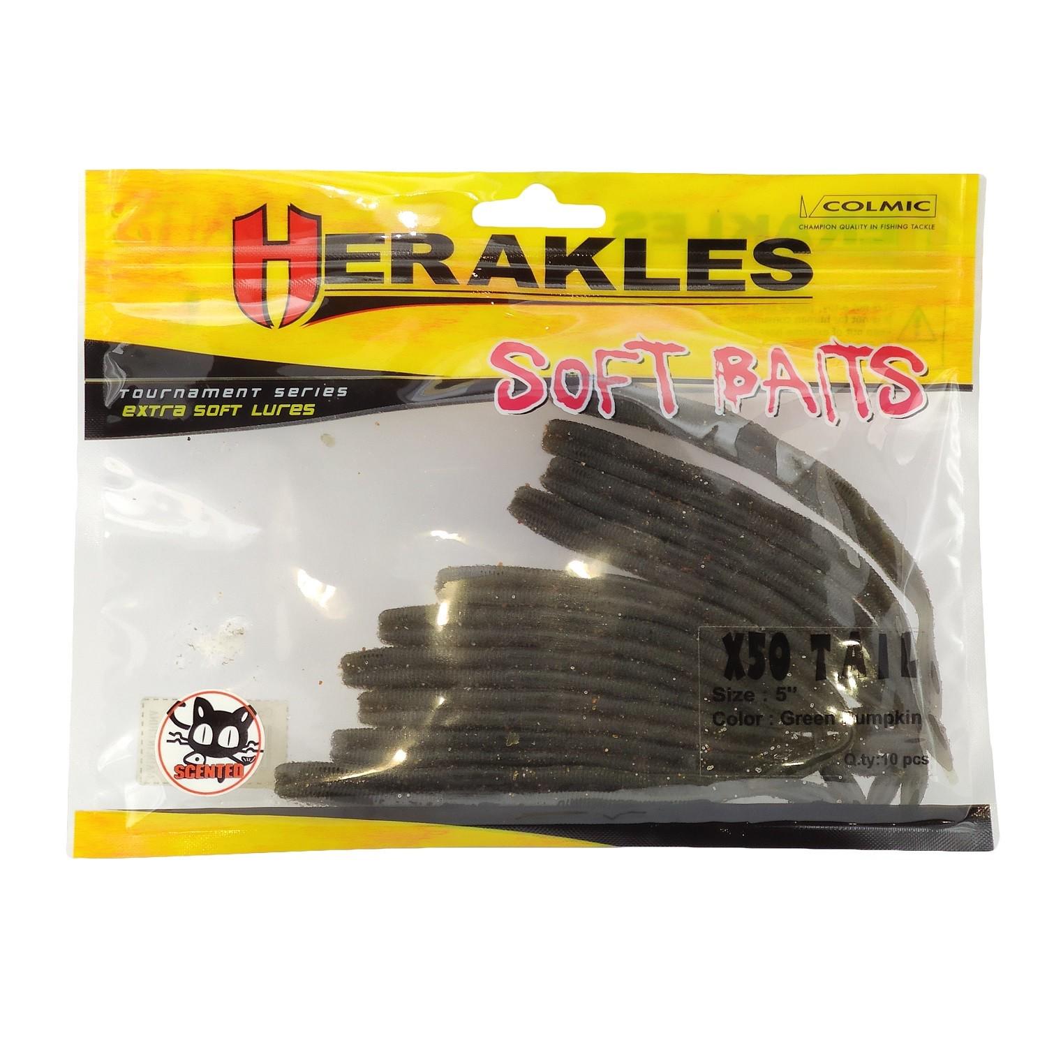 Силикон Colmic HERAKLES X50  5" Green Pumpkin 10 шт.