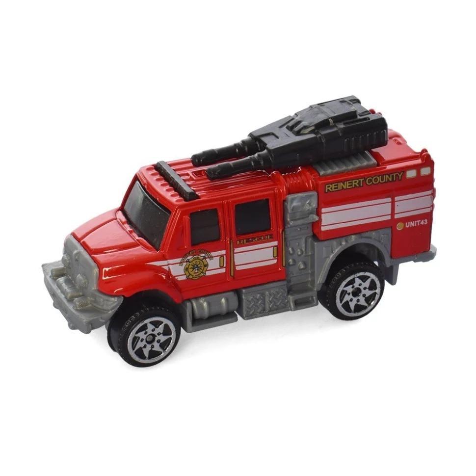 Машина дитяча пожежна спецтехніка Автопром 7630 3 1:64 (RLT46886) Машина дитяча пожежна спецтехніка Автопром 7630 3 1:64 (RLT46886)