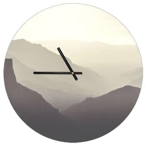 Часы настенные круглые Presentville Горы 36 см (CHR P ORG011)