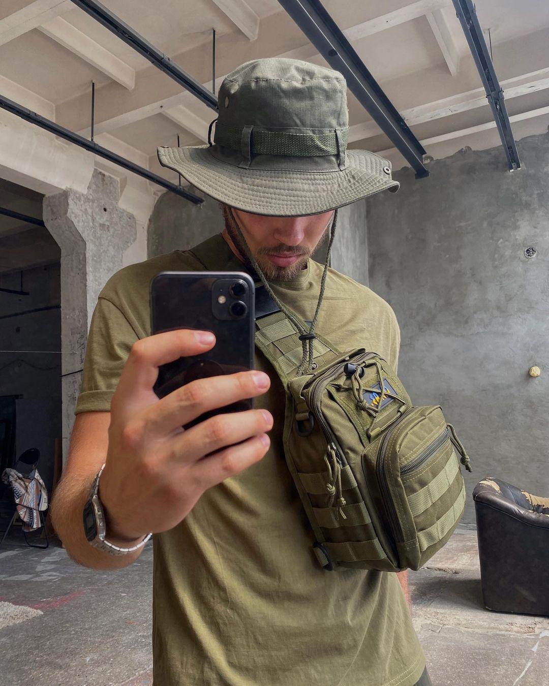 Сумка мужская Хаки - фото 24 Сумка мужская Хаки - фото 24