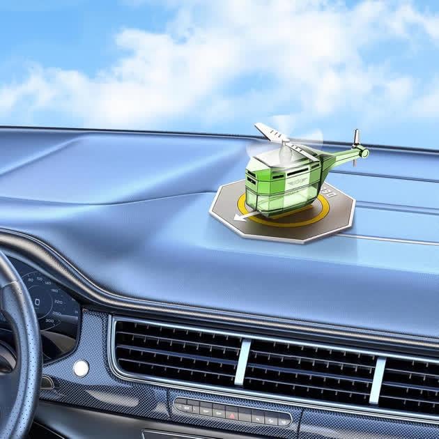 Ароматизатор для авто Вертоліт М1 на сонячних батареях (28780865) - фото 4