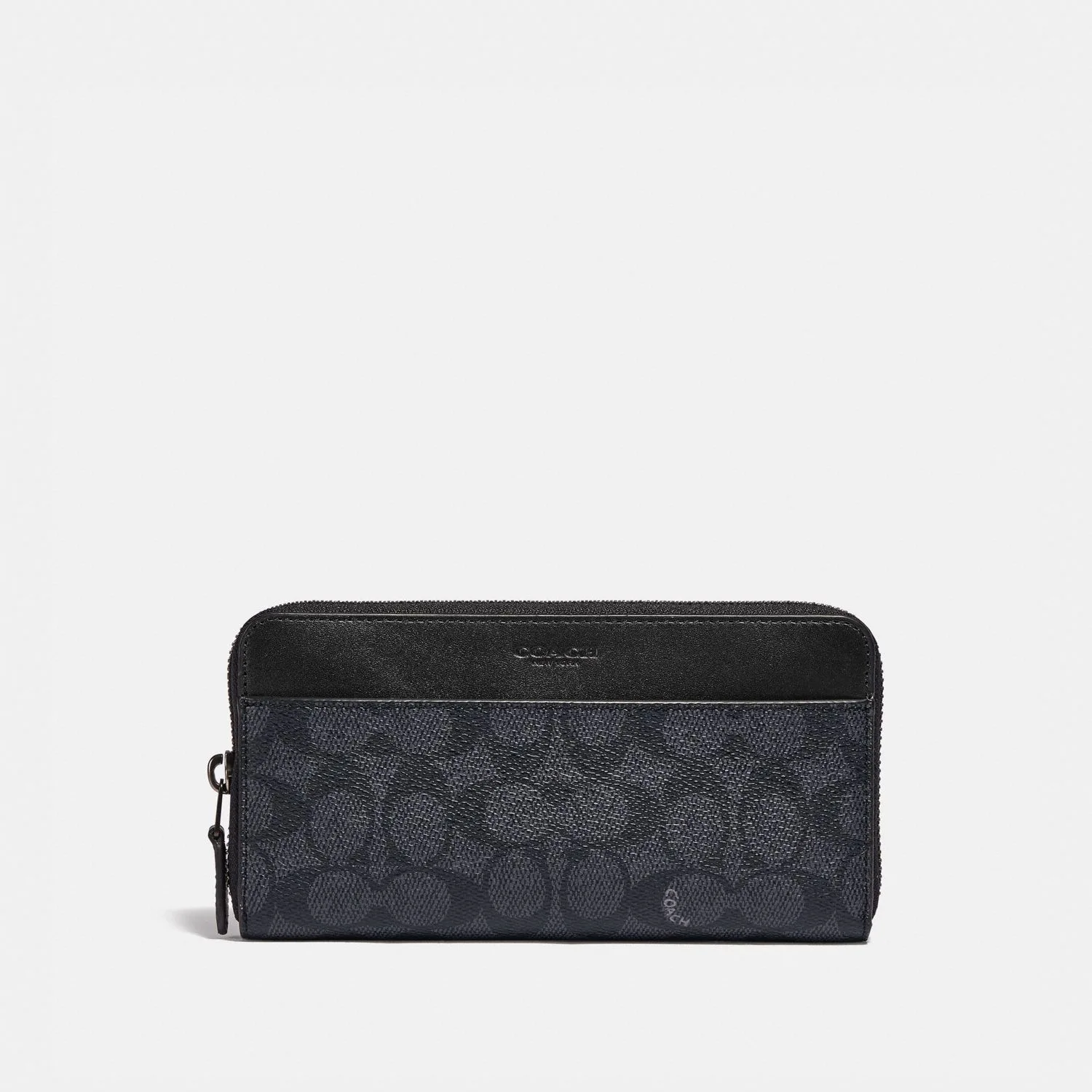 Гаманець Coach Accordion Wallet In Signature Canvas Black