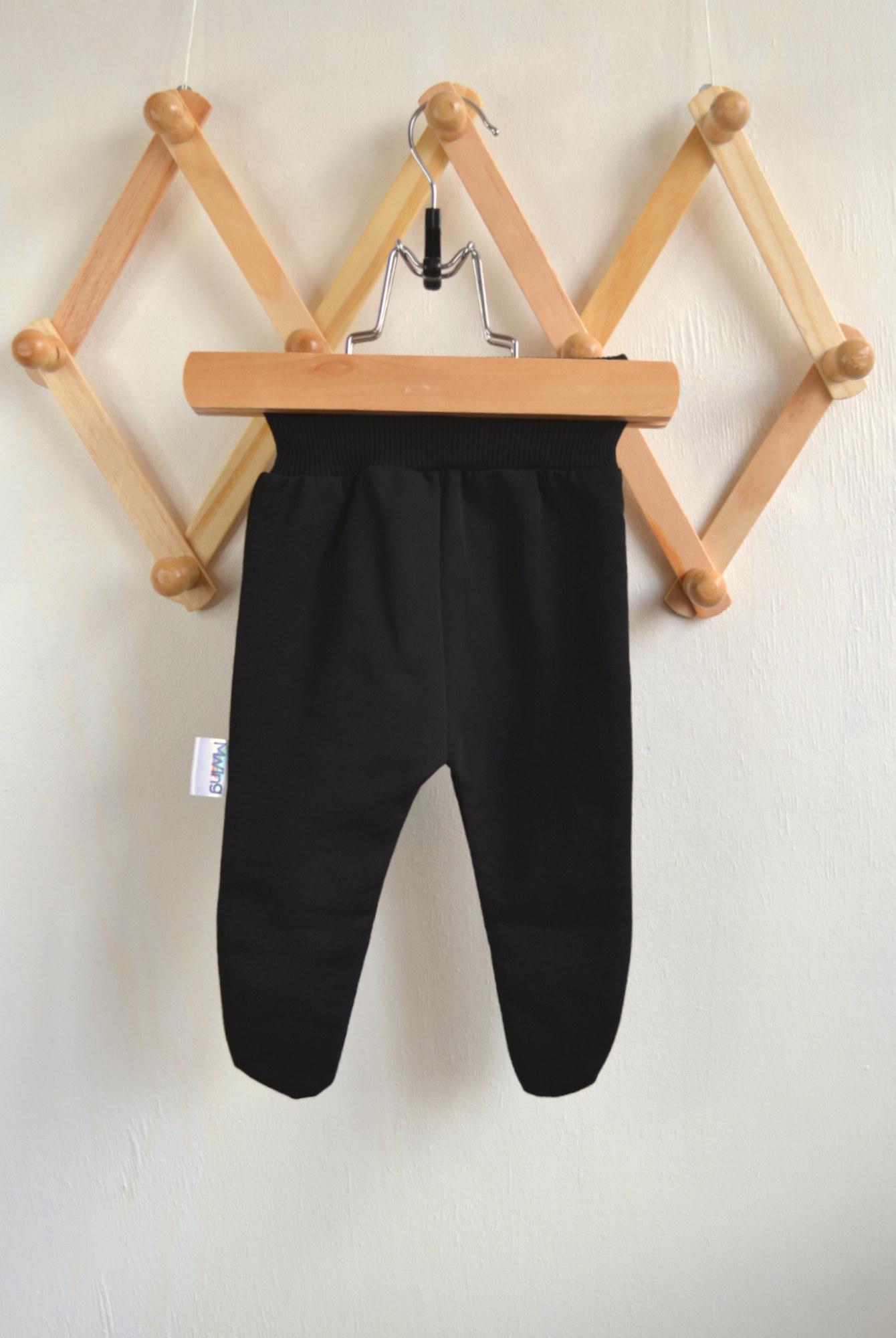 Ползунки детские унисекс Mwing Amazoniya 62 см Черный