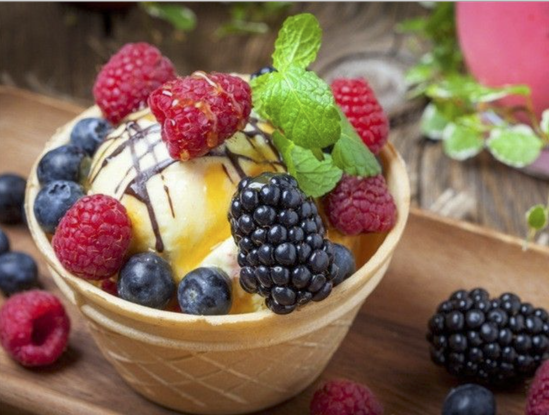 Картина по номерам Ягодный десерт 50x40 см (РНК-412)