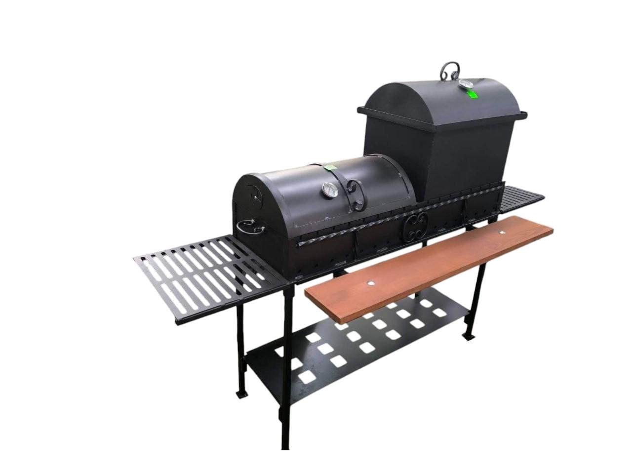 Гриль-мангал з коптильнею гарячого копчення (1789963550)