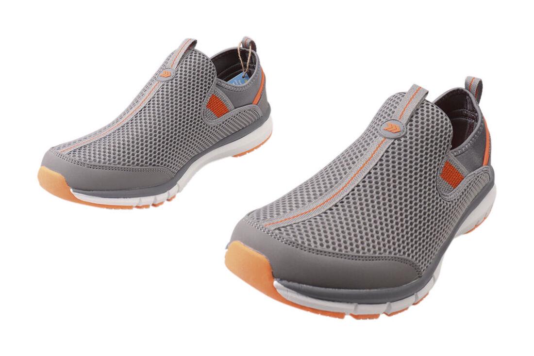 Кроссовки мужские Restime из текстиля на низком ходу р. 48 Серый (154-21/22LK) - фото 5