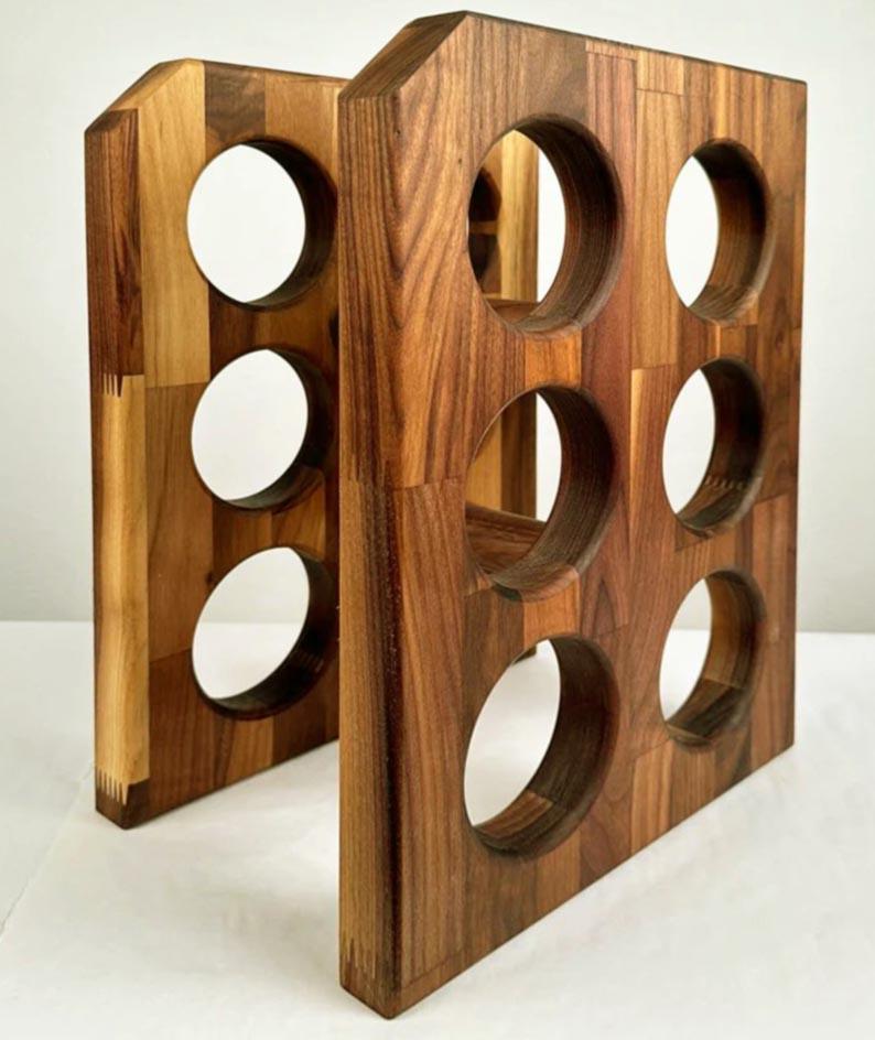 Полка для вина настольная Эндрюс Латте (Впс-009416)