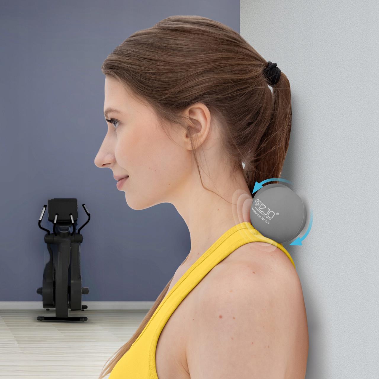 Мяч массажный двойной 4fizjo Lacrosse Double Ball 6,5x13,5 см Grey (P-5907739314345) - фото 3 Мяч массажный двойной 4fizjo Lacrosse Double Ball 6,5x13,5 см Grey (P-5907739314345) - фото 3