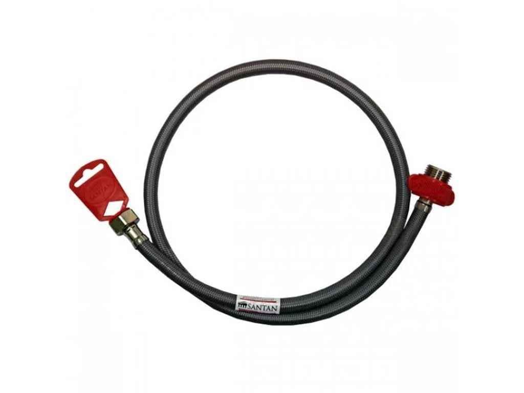 Шланг SANTAN 20 см антикорозія Г-Ш 1/2"х1/2" 1308001 (776621) Шланг SANTAN 20 см антикорозія Г-Ш 1/2"х1/2" 1308001 (776621)