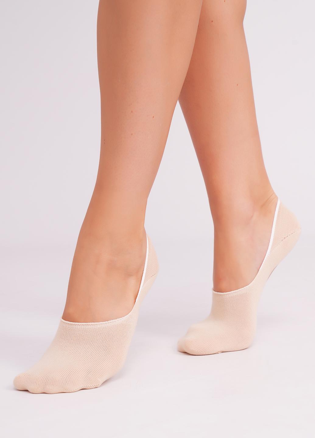 Шкарпетки слідки жіночі Giulia WF1 CLASSIC р. 36/40 Beige-sand (33341297)
