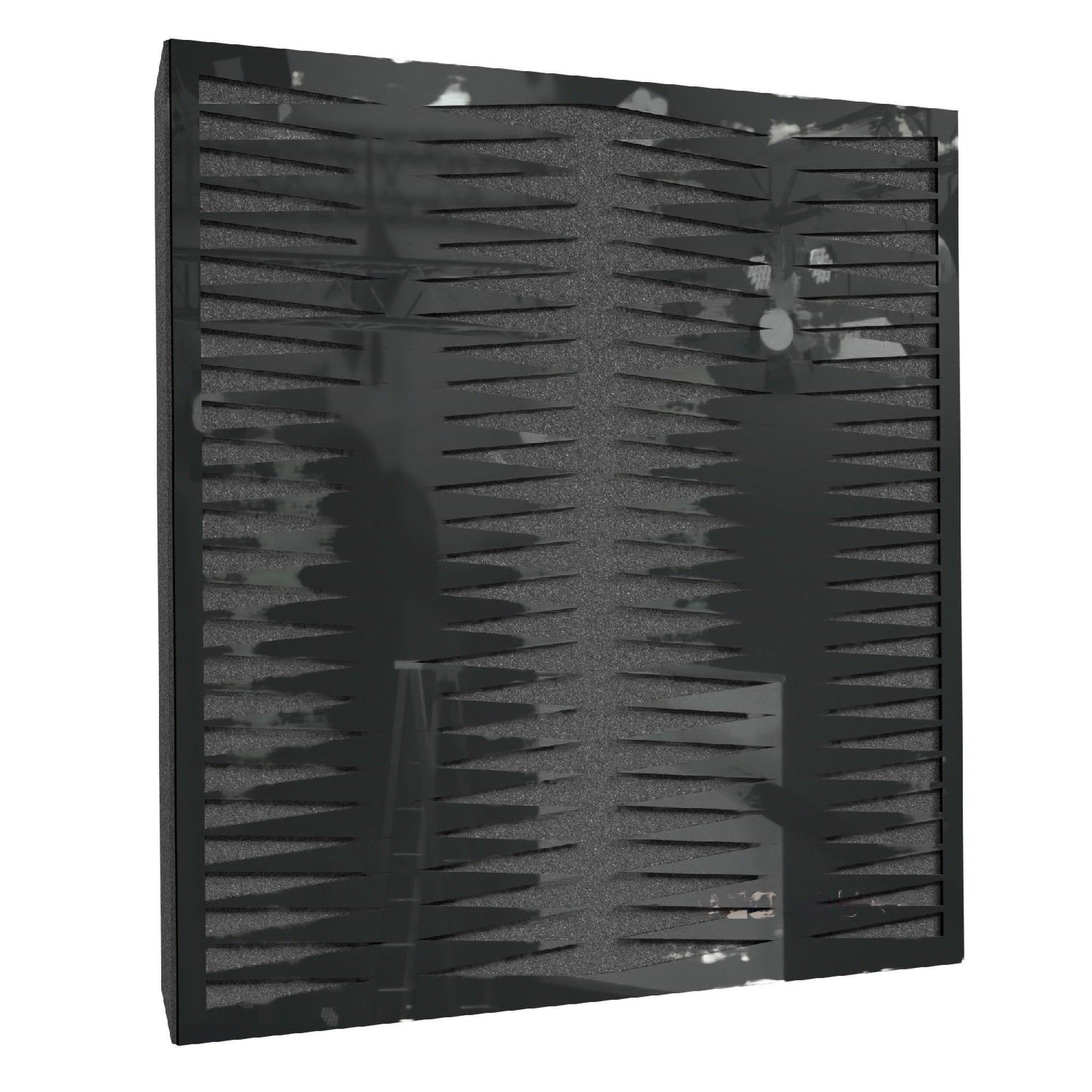 Акустическая панель Ecosound Backgammon Plastic 50х50 см 33 мм Черный (1205)