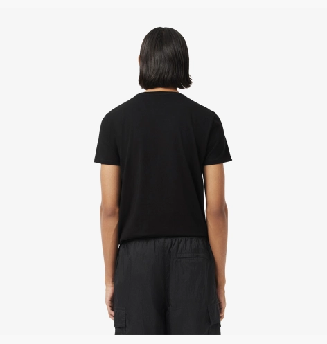 Футболка чоловіча Lacoste Black (TH6709031) - фото 3 Футболка чоловіча Lacoste Black (TH6709031) - фото 3