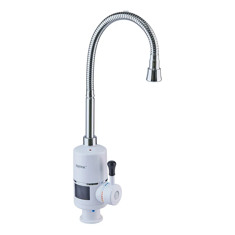 Кран проточный для кухни Zerix ELW41-F с гибким изливом (ZX4700)