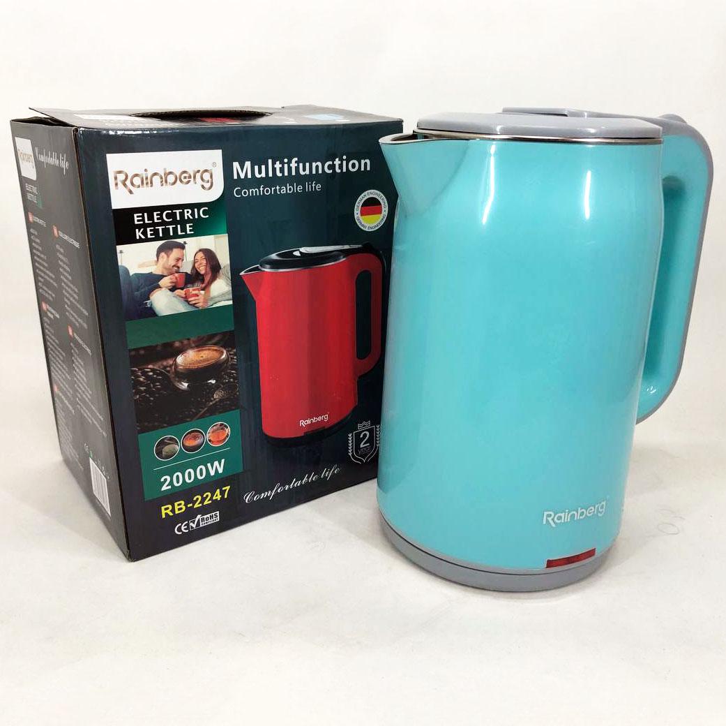 Чайник електричний Rainberg 2000 Вт 2 л (RB-2247) - фото 6 Чайник електричний Rainberg 2000 Вт 2 л (RB-2247) - фото 6