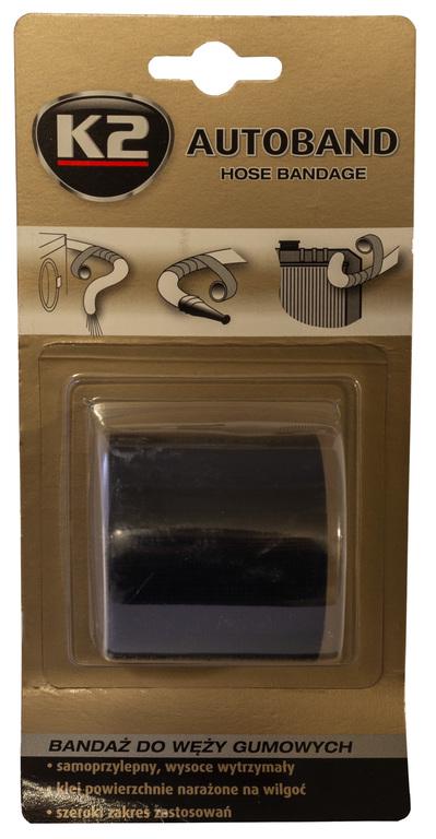 Стрічка ремонтна K2 Autoband водонепроникна 50х3000 мм Чорний (000042757)
