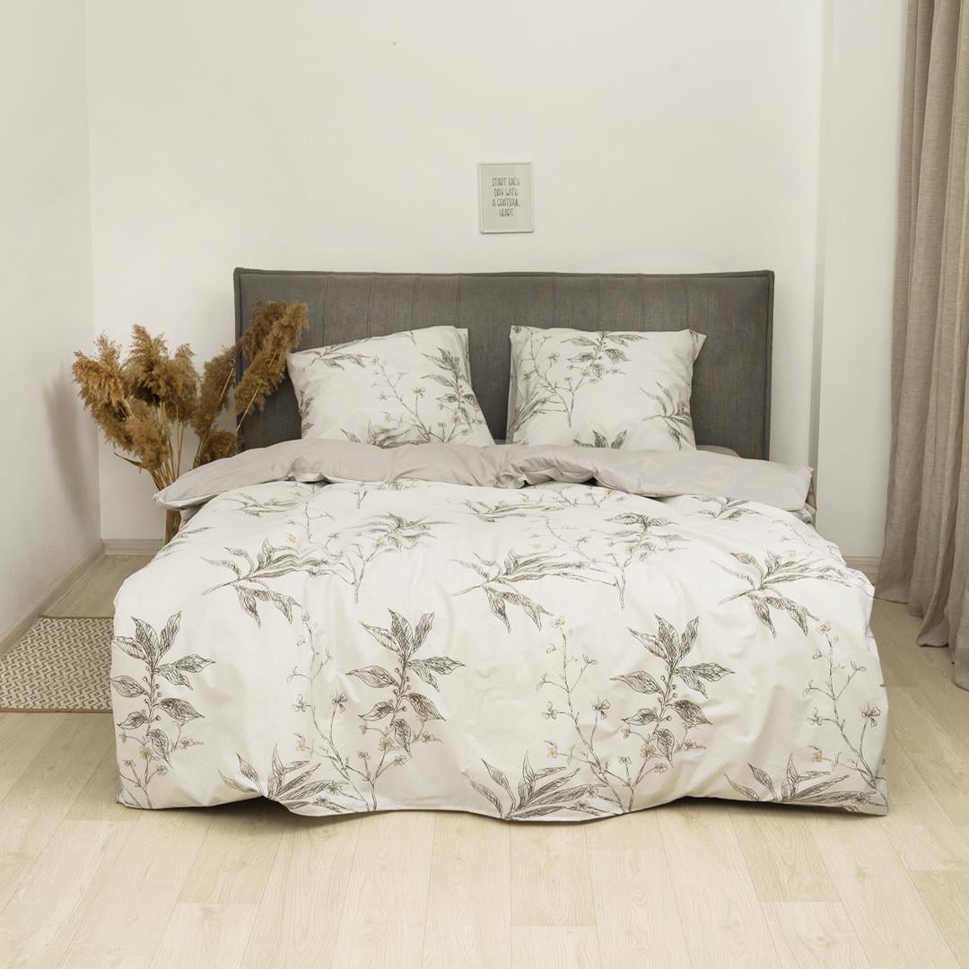 Постельное белье Isleep Viluta 24323 ранфорс с простыней на резинке евро 160х200 см (30119) Постельное белье Isleep Viluta 24323 ранфорс с простыней на резинке евро 160х200 см (30119)