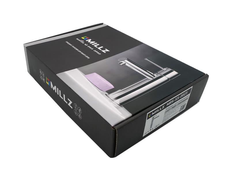 Смеситель для умывальника MILLZ излив вращающаяся нержавеющая сталь (MRS-SS-0023) - фото 7