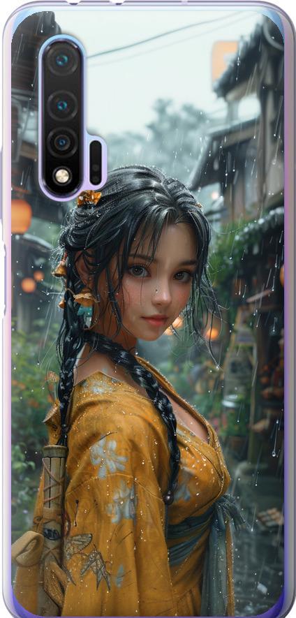 Чехол на Huawei Nova 6 Anime-girl (6133u-1821-42517)
