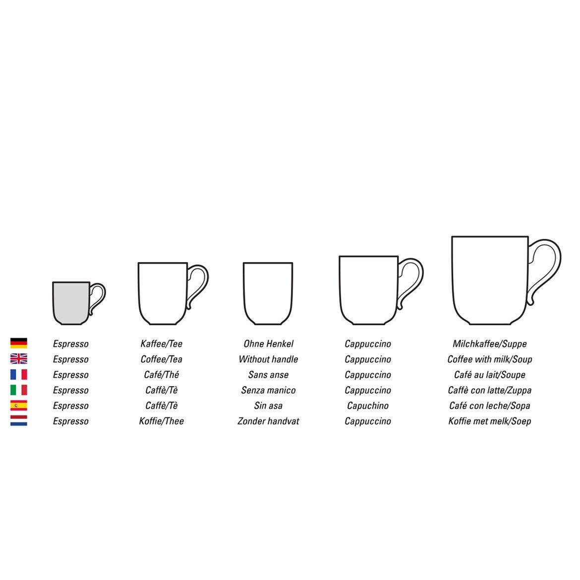 Чашка для эспрессо Villeroy & Boch Design Naif 100 мл (1023371420) - фото 4 Чашка для эспрессо Villeroy & Boch Design Naif 100 мл (1023371420) - фото 4