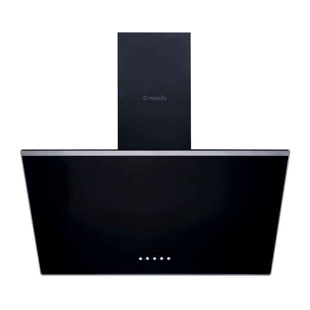 Вытяжка MINOLA HDN 5222 BL/INOX 700 LED Черный (5902767906760)