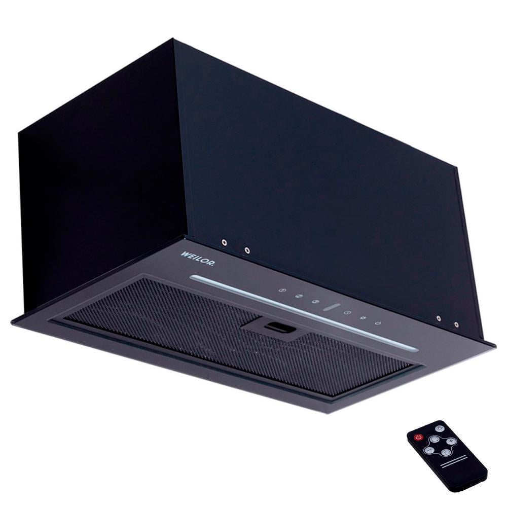 Вытяжка Weilor PBSR 52302 GLASS FBL 1100 LED Strip Черный (5902767904957)